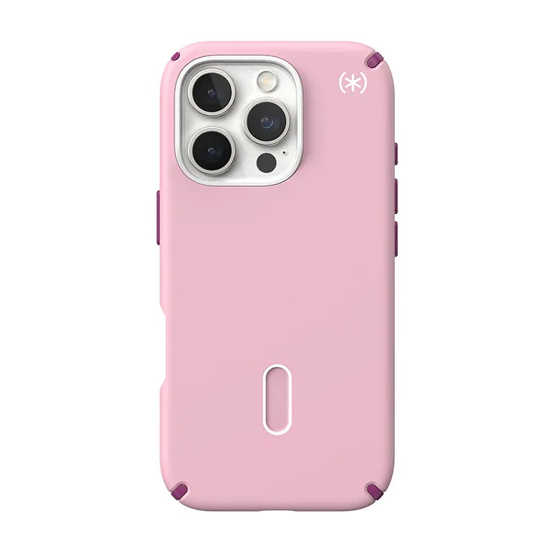Speck Presidio2 Pro ClickLock & MagSafe – dėklas iPhone 16 Pro (Wednesday Pink / Boysenberry Purple / White)