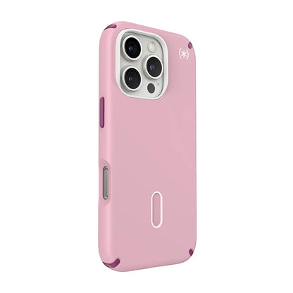 Speck Presidio2 Pro ClickLock & MagSafe – dėklas iPhone 16 Pro (Wednesday Pink / Boysenberry Purple / White)