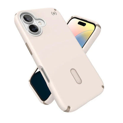 Speck Presidio2 Pro ClickLock & MagSafe – iPhone 16 dėklas (Bleached Bone / Heirloom Gold / Hazel Brown)