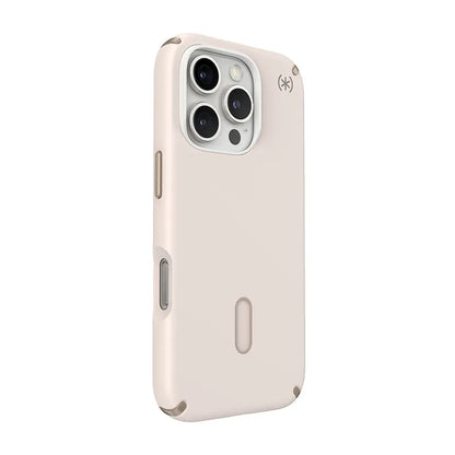 Speck Presidio2 Pro ClickLock & MagSafe – iPhone 16 Pro dėklas (Bleached Bone / Heirloom Gold / Hazel Brown)