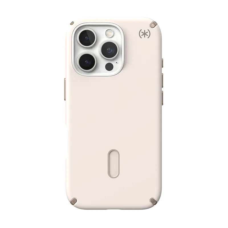 Speck Presidio2 Pro ClickLock & MagSafe – iPhone 16 Pro dėklas (Bleached Bone / Heirloom Gold / Hazel Brown)