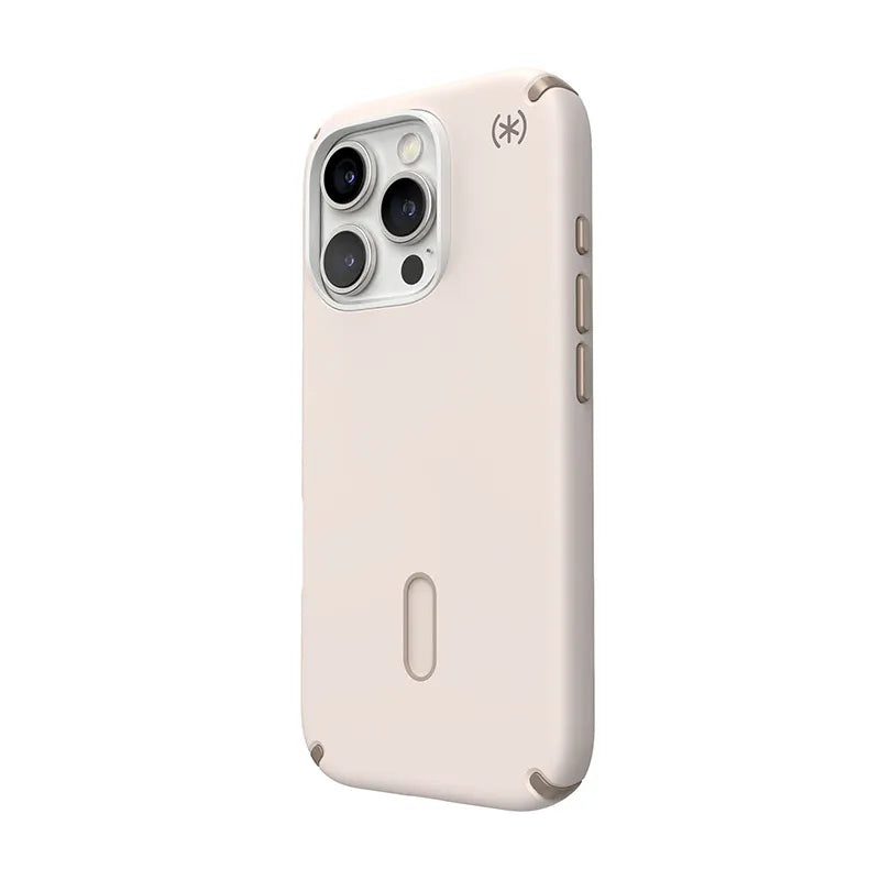 Speck Presidio2 Pro ClickLock & MagSafe – iPhone 16 Pro dėklas (Bleached Bone / Heirloom Gold / Hazel Brown)