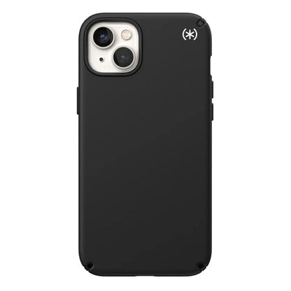 Speck Presidio2 Pro MagSafe – Antibakterialinis dėklas iPhone 15 Plus / 14 Plus (Juodas / Juodas / Baltas)