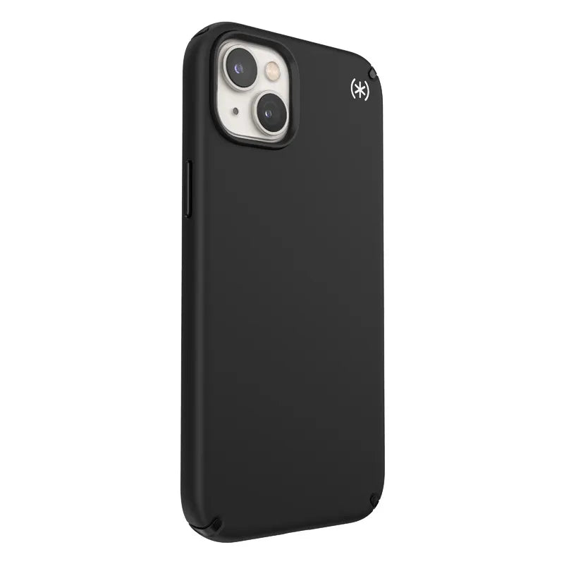 Speck Presidio2 Pro MagSafe – Antibakterialinis dėklas iPhone 15 Plus / 14 Plus (Juodas / Juodas / Baltas)