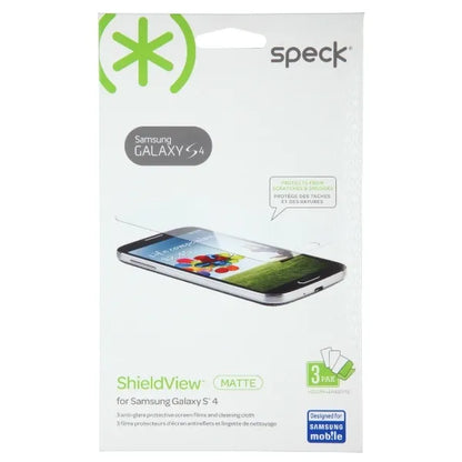 Speck ShieldView Matte - ekrano apsauga, skirta „Samsung Galaxy S4“ (3 vnt.)