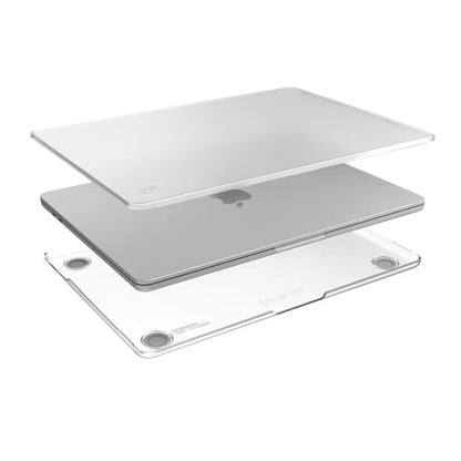Speck SmartShell – dėklas MacBook Air 13.6" (M5/M4/M3/M2/2026–2022) (Skaidrus)