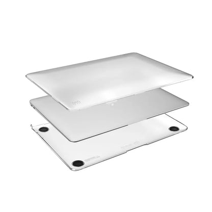 Speck SmartShell – dėklas MacBook Neo (skaidrus)