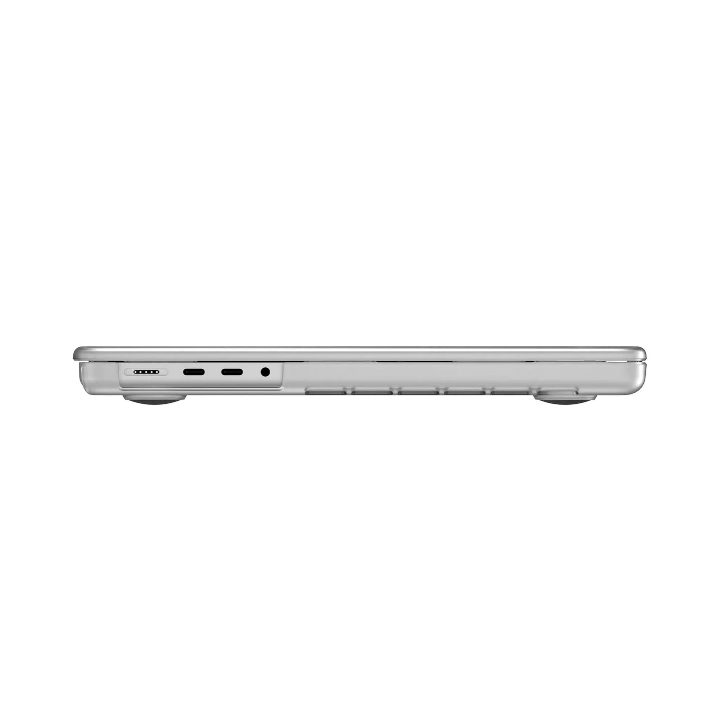 Speck SmartShell – dėklas MacBook Pro 14" (M5/M4/M3/M2/M1/2026-2021) (Skaidrus)