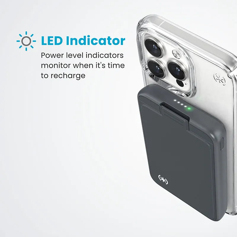 Speck StandyBank + ClickLock – „MagSafe“ 5000 mAh Power Bank + stovas