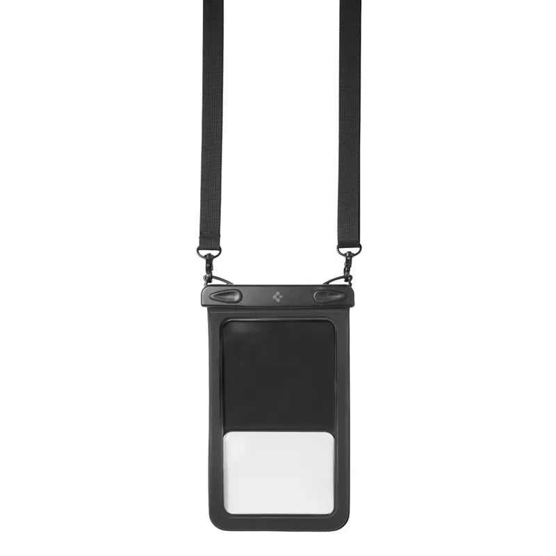 Spigen A603 Universalus vandeniui atsparus dėklas - Vandeniui atsparus dėklas išmaniesiems telefonams iki 6,9 colio (Juodas)