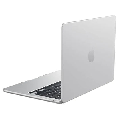 Spigen AirSkin - dėklas „MacBook Air“ 13,6" (M5/M4/M3/M2/2026-2022) (matinis skaidrus)