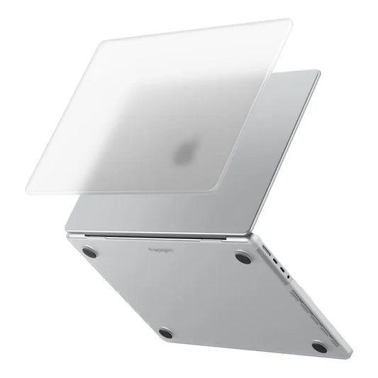 Spigen AirSkin – dėklas MacBook Pro 14" (M5/M4/M3/M2/M1/2026-2021) (skaidrus matinis)