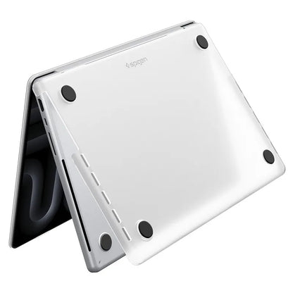 Spigen AirSkin – dėklas MacBook Pro 14" (M5/M4/M3/M2/M1/2026-2021) (skaidrus matinis)