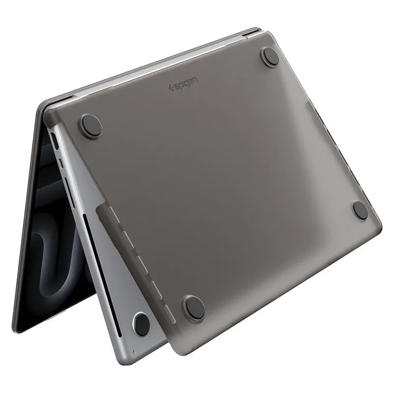 Spigen AirSkin – dėklas MacBook Pro 16" (M5/M4/M3/M2/M1/2026–2021) (matinė juoda)