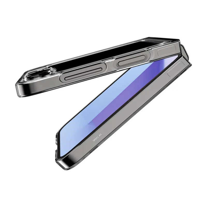 Spigen Airskin - Dėklas, skirtas Samsung Galaxy Z Flip 6 / 7 FE (skaidrus)