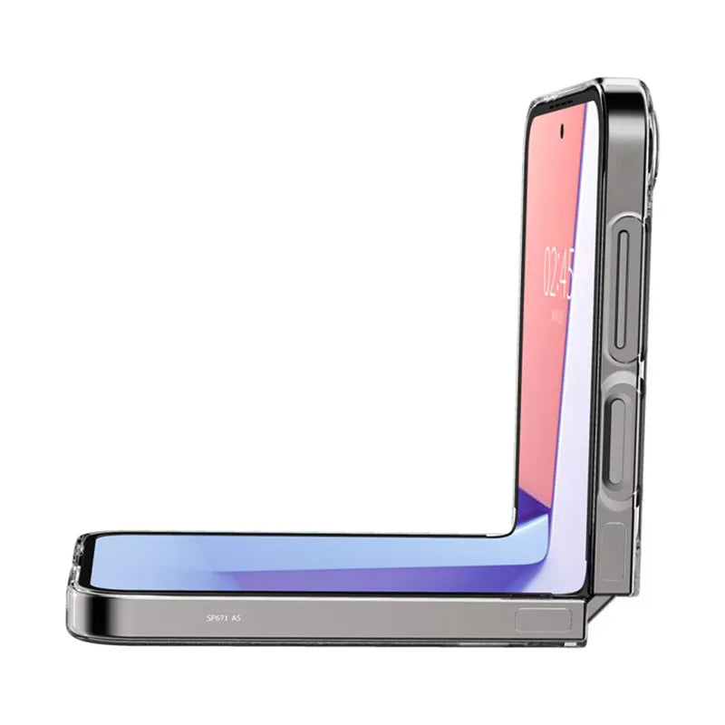 Spigen Airskin - Dėklas, skirtas Samsung Galaxy Z Flip 6 / 7 FE (skaidrus)