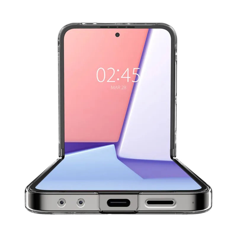 Spigen Airskin - Dėklas, skirtas Samsung Galaxy Z Flip 6 / 7 FE (skaidrus)