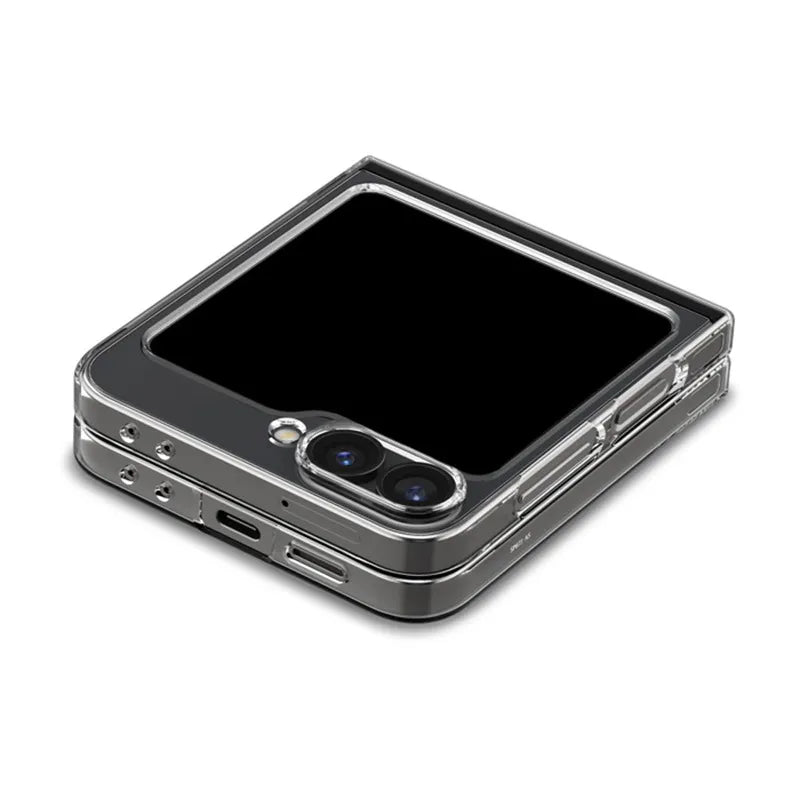 Spigen Airskin - Dėklas, skirtas Samsung Galaxy Z Flip 6 / 7 FE (skaidrus)