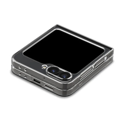 Spigen Airskin - Dėklas, skirtas Samsung Galaxy Z Flip 6 / 7 FE (skaidrus)