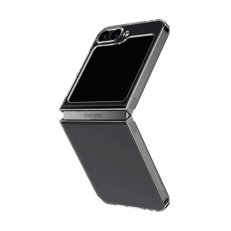 Spigen Airskin - Dėklas, skirtas Samsung Galaxy Z Flip 6 / 7 FE (skaidrus)