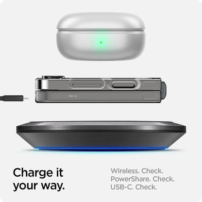 Spigen Airskin - Dėklas, skirtas Samsung Galaxy Z Flip 6 / 7 FE (skaidrus)