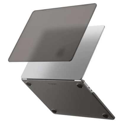Spigen AirSkin - MacBook Air 13,6" dėklas (M5/M4/M3/M2/2026-2022) (matinė juoda)