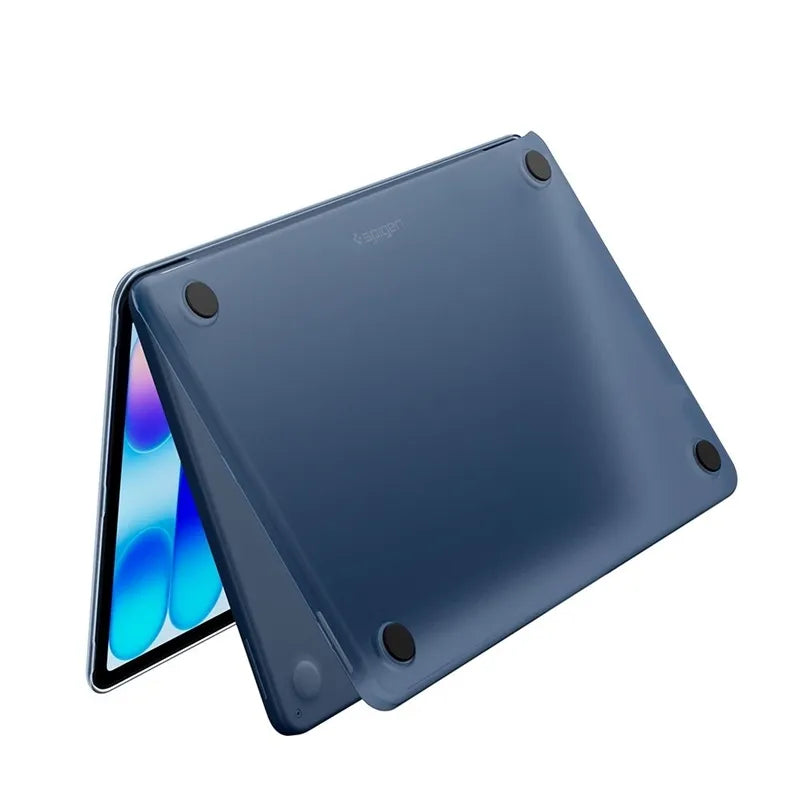 Spigen AirSkin – MacBook Neo dėklas (Frost Indigo)