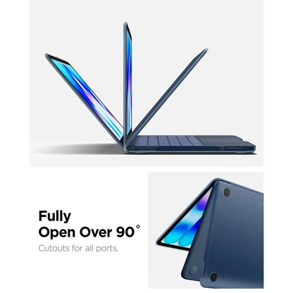 Spigen AirSkin – MacBook Neo dėklas (Frost Indigo)