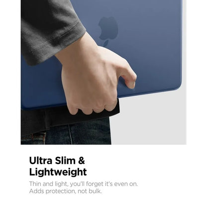 Spigen AirSkin – MacBook Neo dėklas (Frost Indigo)
