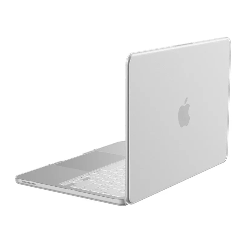 Spigen AirSkin – „MacBook Neo“ dėklas (skaidrus, matinis)