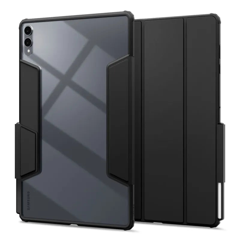 „Spigen Airskin Pro“ – dėklas, skirtas „Samsung Galaxy Tab S12 Ultra“ / „S11 Ultra“ 14,6 col. (juodas)
