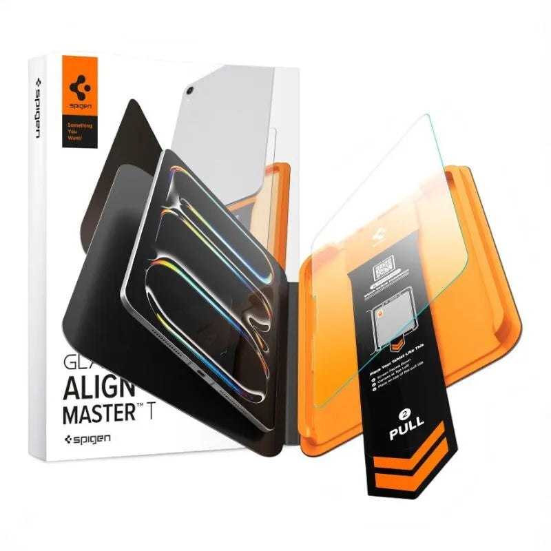 Spigen ALM Glas.tR T - grūdintas stiklas Apple iPad Pro 11" (M5, 2025 / M4, 2024) (skaidrus)
