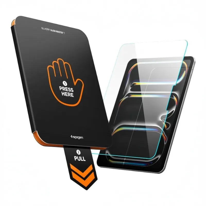 Spigen ALM Glas.tR T - grūdintas stiklas Apple iPad Pro 11" (M5, 2025 / M4, 2024) (skaidrus)