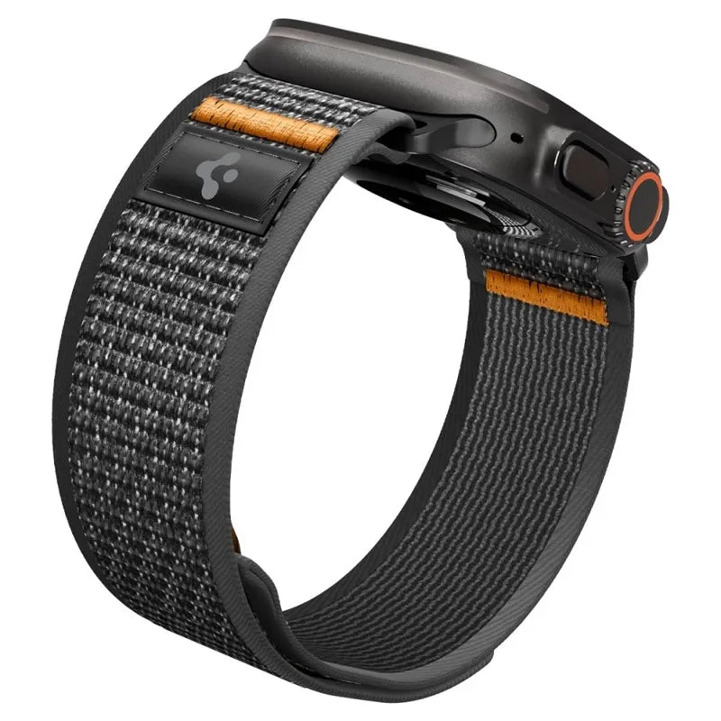 Spigen Athlex Air 2 – Apple Watch apyrankė 44/45/46/49 mm (Active Black / Orange)