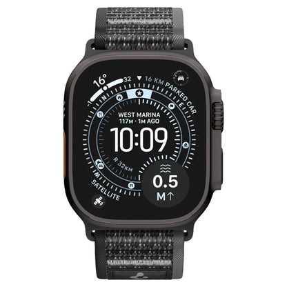 Spigen Athlex Air 2 - Apple Watch dirželis 44/45/46/49 mm (Active Black / Gray)