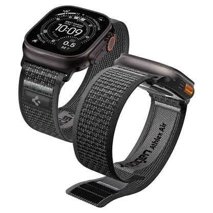 Spigen Athlex Air 2 - Apple Watch dirželis 44/45/46/49 mm (Active Black / Gray)