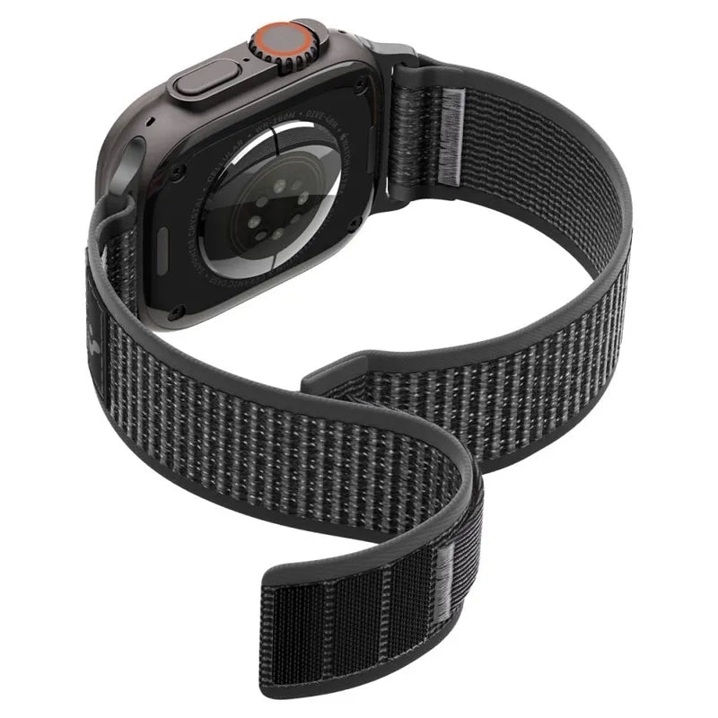 Spigen Athlex Air 2 - Apple Watch dirželis 44/45/46/49 mm (Active Black / Gray)