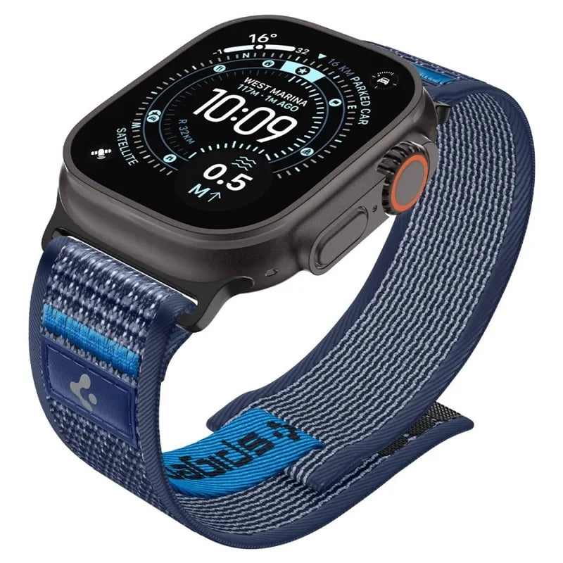 Spigen Athlex Air 2 – „Apple Watch“ dirželis 44/45/46/49 mm (Active Navy Blue)