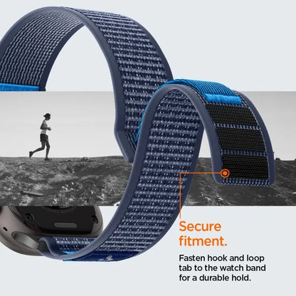 Spigen Athlex Air 2 – „Apple Watch“ dirželis 44/45/46/49 mm (Active Navy Blue)