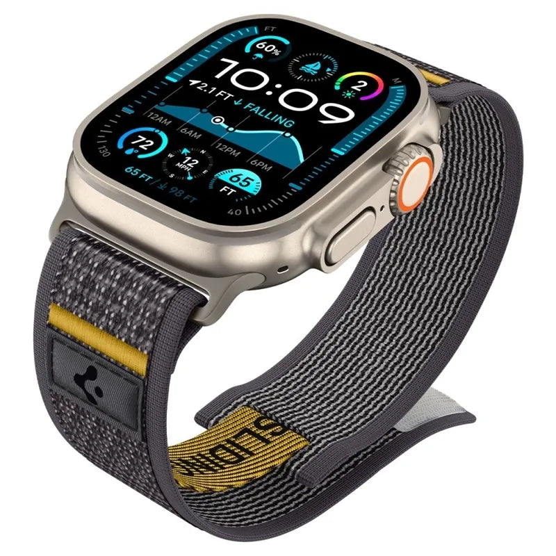 Spigen Athlex Air – dirželis skirtas Apple Watch 44/45/46/49 mm (Active Gray)