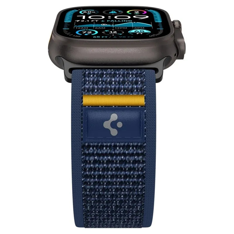 Spigen Athlex Air - Dirželis, skirtas Apple Watch 44/45/46/49 mm (Aktyvi tamsiai mėlyna)