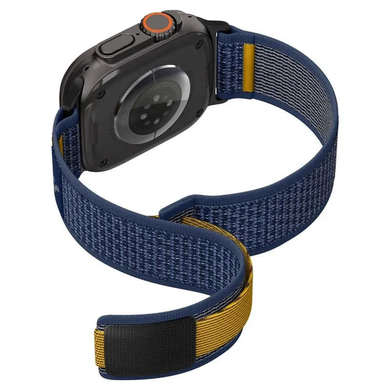 Spigen Athlex Air - Dirželis, skirtas Apple Watch 44/45/46/49 mm (Aktyvi tamsiai mėlyna)