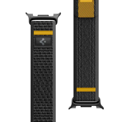 Spigen Athlex Air – Dirželis, skirtas Samsung Galaxy Watch 8 / Watch 8 Classic 40 / 44 / 46 mm (Aktyvus Juodas)