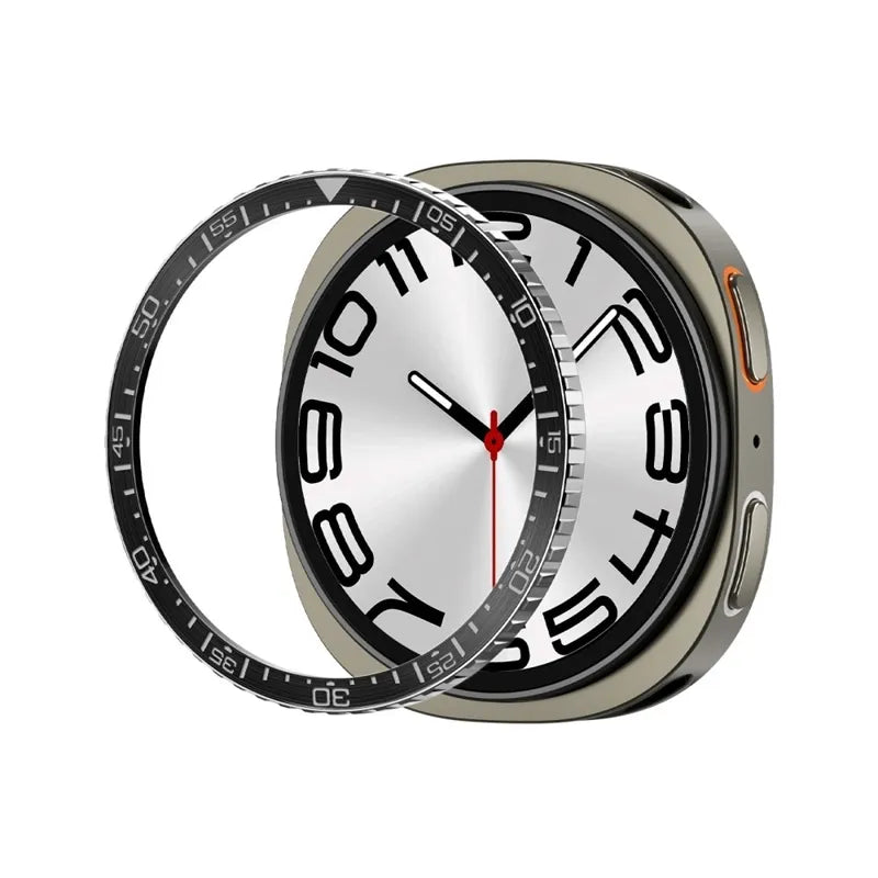 Spigen Bezel Tune Diver - Apsauginis korpusas / Bezel žiedas, skirtas Samsung Galaxy Watch 8 44 mm (Juodas)