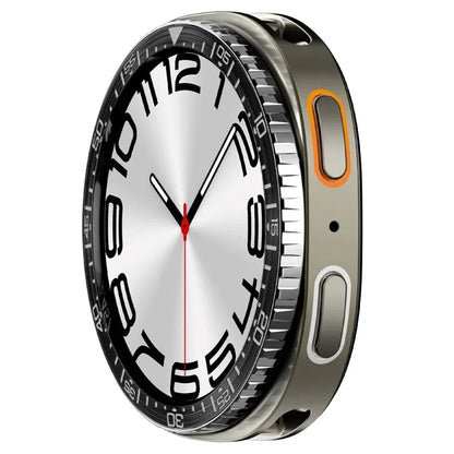 Spigen Bezel Tune Diver - Apsauginis korpusas / Bezel žiedas, skirtas Samsung Galaxy Watch 8 44 mm (Juodas)