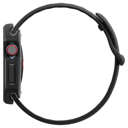 Spigen Caseology Vault – „Apple Watch 10“ 46 mm dėklas (matinė juoda)