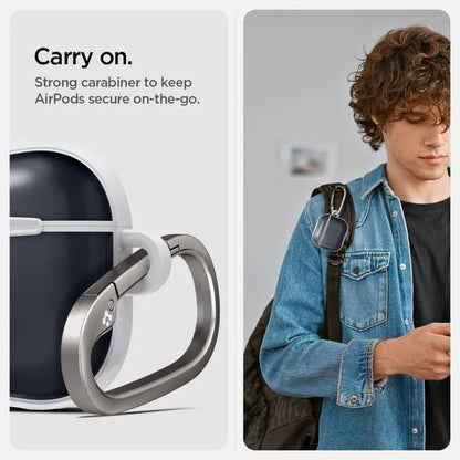 Spigen Classic C1 – dėklas, skirtas Apple AirPods 4 (grafito spalvos)