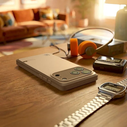 Spigen Classic LS MagSafe – Dėklas iPhone 17 Pro Max išmaniajam telefonui (Stone)