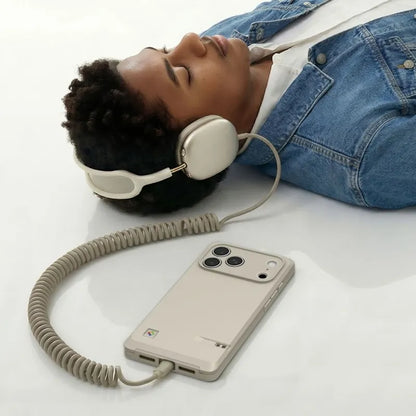 Spigen Classic LS MagSafe – Dėklas iPhone 17 Pro Max išmaniajam telefonui (Stone)