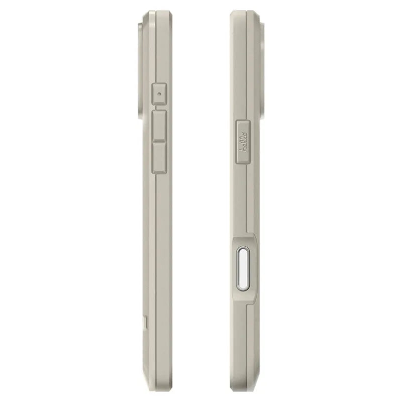 Spigen Classic LS MagSafe – Dėklas iPhone 17 Pro Max išmaniajam telefonui (Stone)